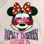 ディズニー Disney Tシャツ ディズニーワールド ミニー ピンク メンズL
