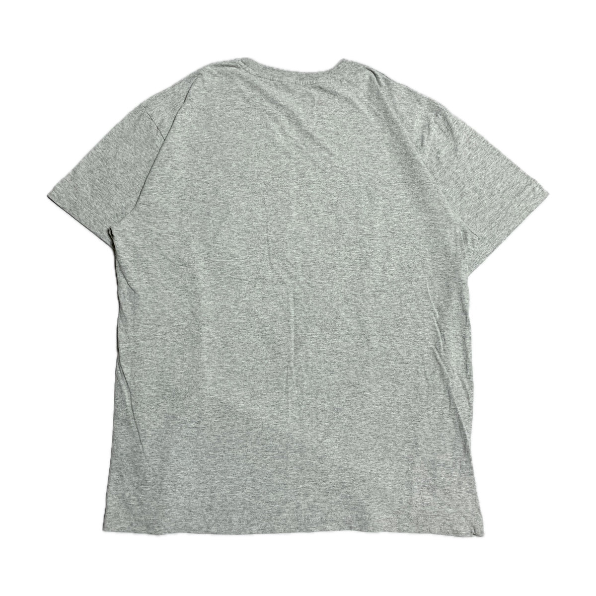 ディズニー Disney Tシャツ ミッキー ビッグプリント グレー メンズXL