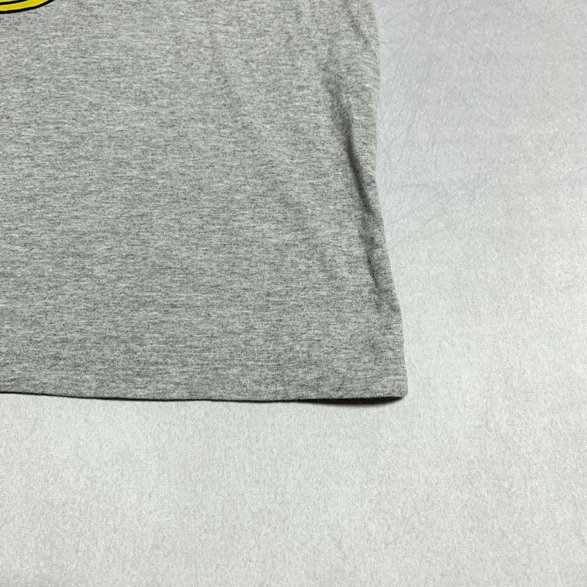 ディズニー Disney Tシャツ ミッキー ビッグプリント グレー メンズXL