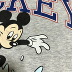 ディズニー Disney Tシャツ H&M ミッキー ライトグレー メンズS