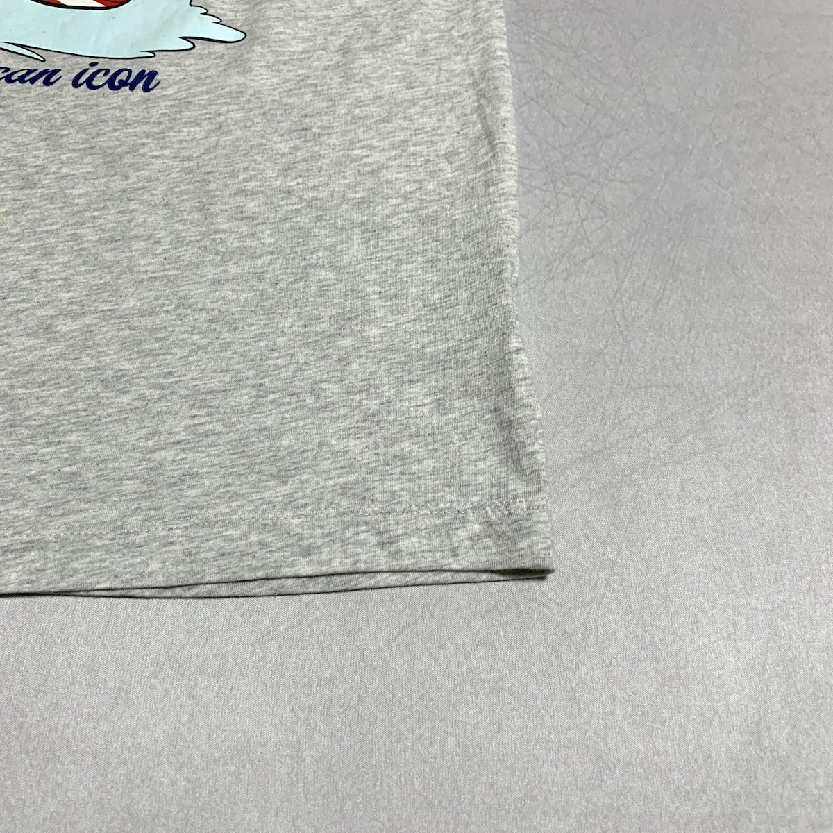 ディズニー Disney Tシャツ H&M ミッキー ライトグレー メンズS