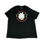 リックアンドザモーティー rick and morty Tシャツ ブラック メンズXXL