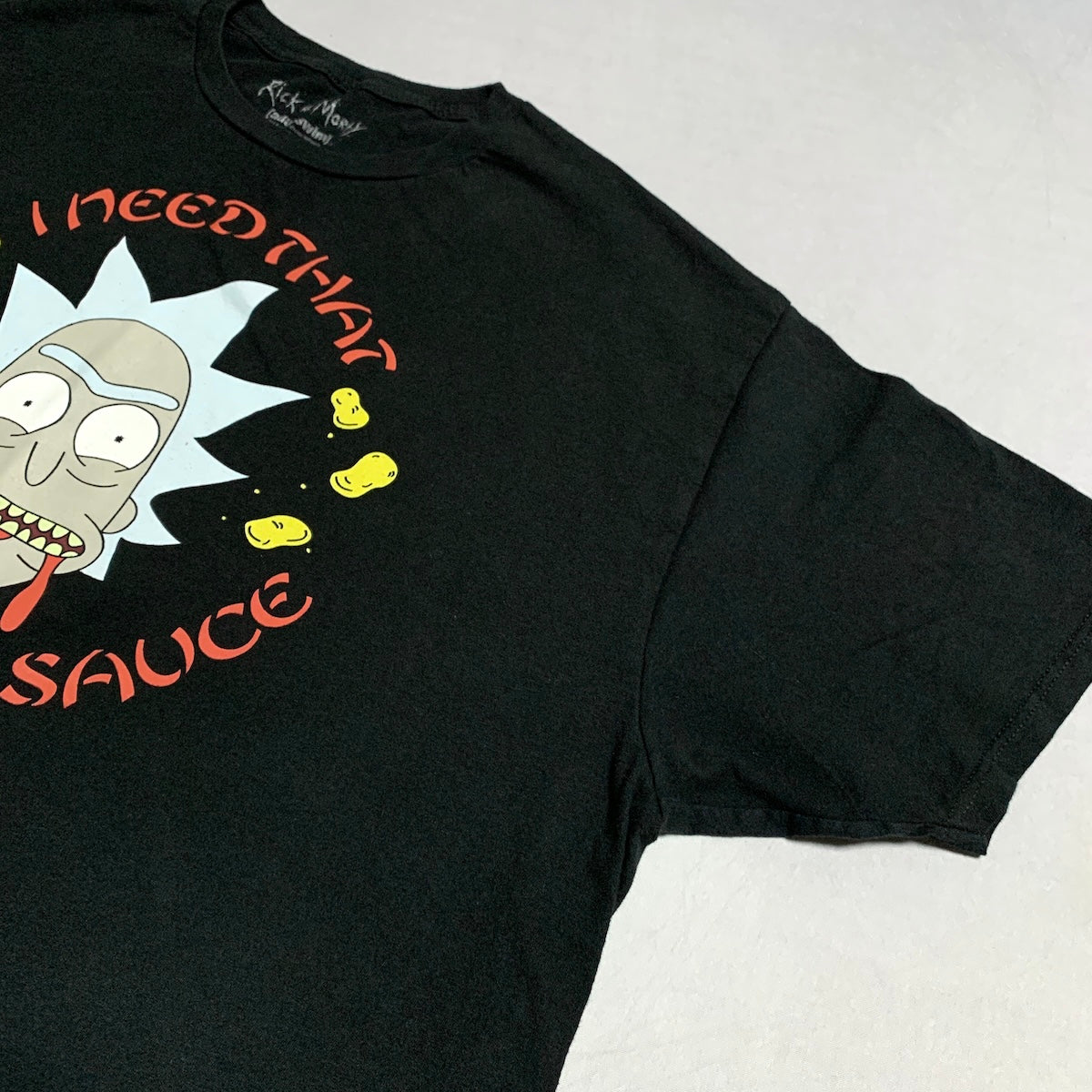 リックアンドザモーティー rick and morty Tシャツ ブラック メンズXXL