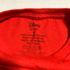 ディズニー Disney Tシャツ ミッキー ミニー レッド メンズS