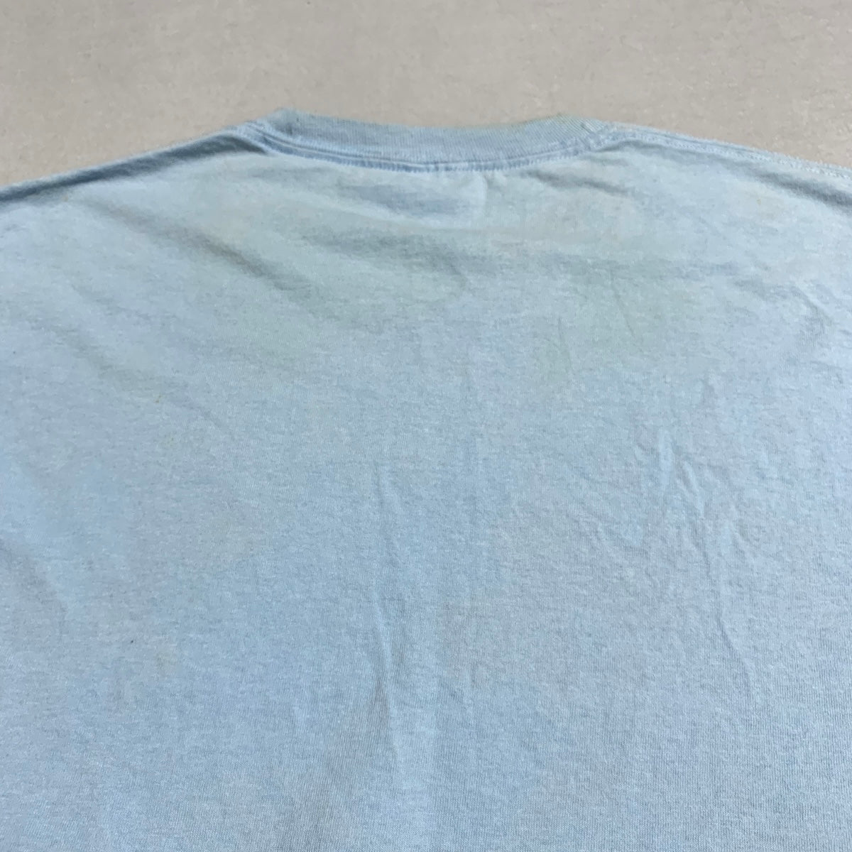 ディズニー Disney Tシャツ ミッキー ライトブルー メンズL