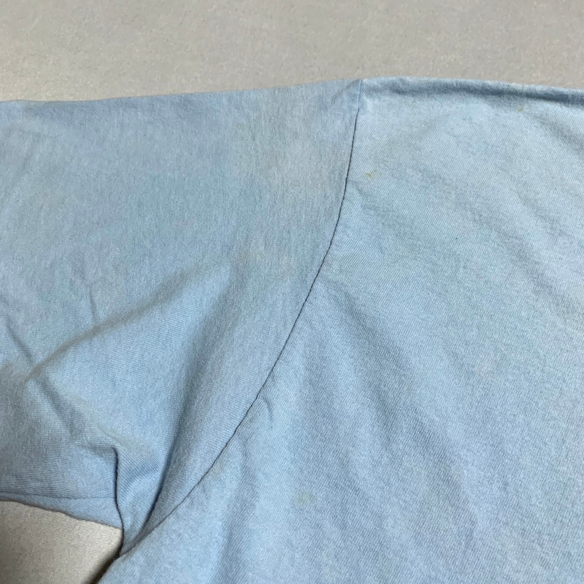 ディズニー Disney Tシャツ ミッキー ライトブルー メンズL
