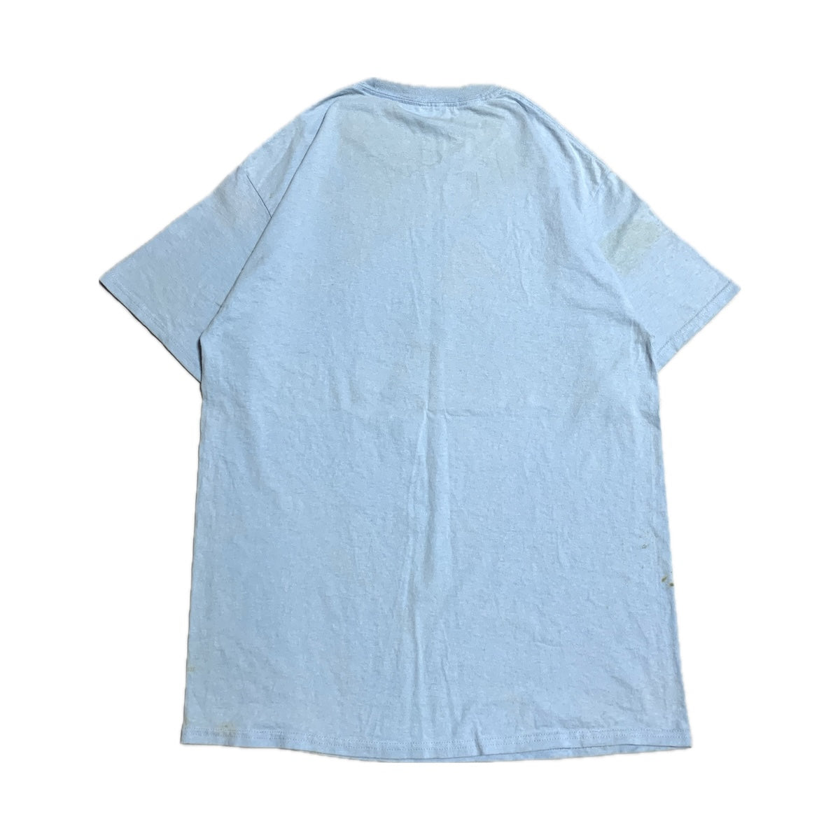 ディズニー Disney Tシャツ ミッキー ライトブルー メンズL