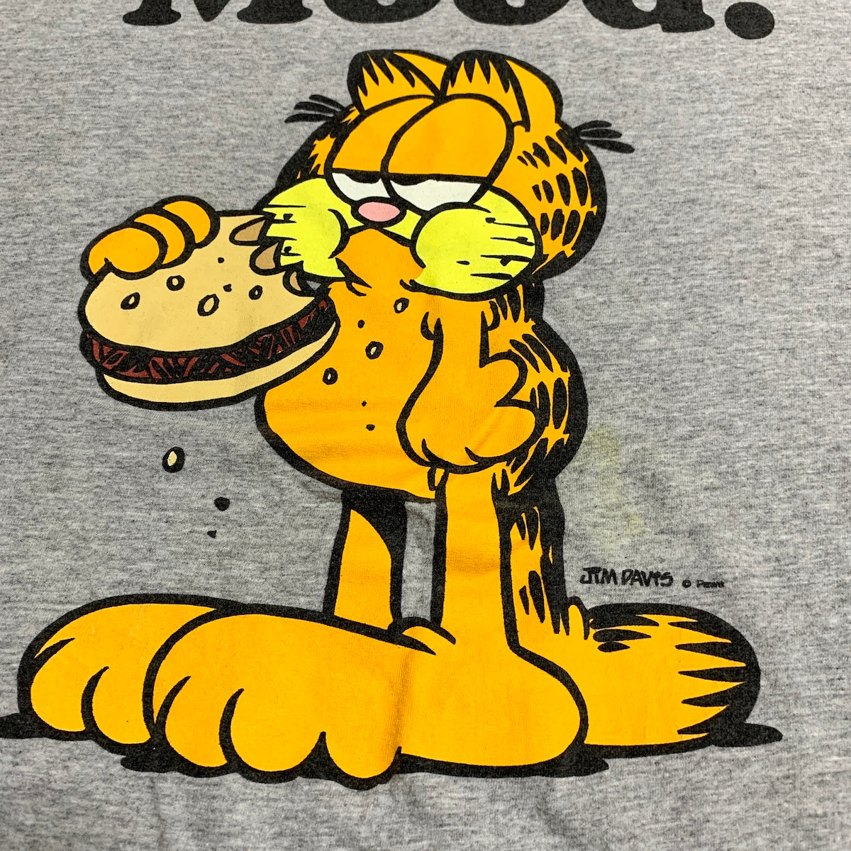 ガーフィールド GARFIELD Tシャツ 猫 グレー メンズXL