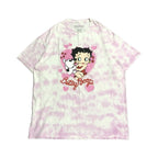 ベティ・ブープ BettyBoop Tシャツ ピンク タイダイ メンズL