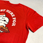 ピーナッツ PEANUTS Tシャツ スヌーピー レッド メンズXL