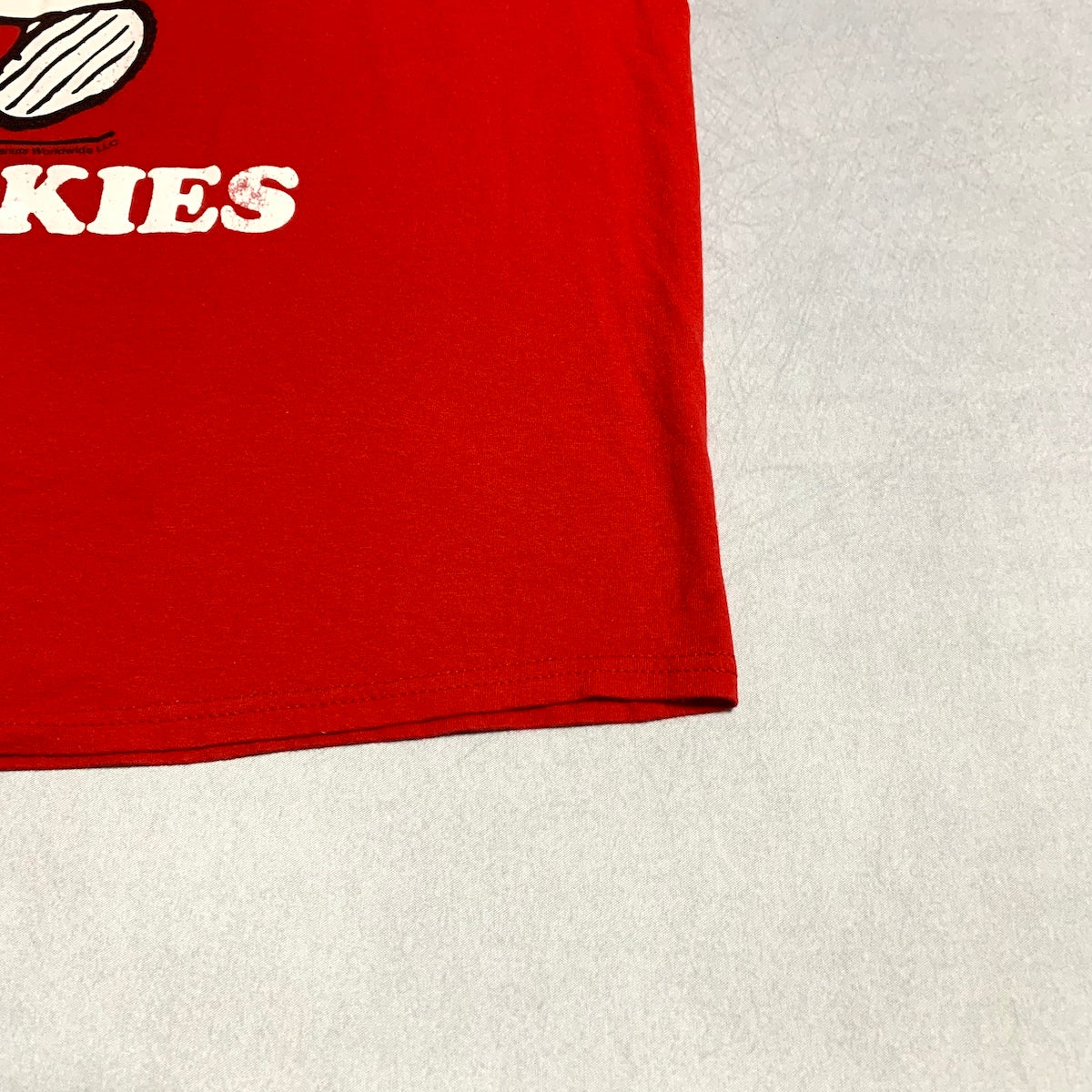 ピーナッツ PEANUTS Tシャツ スヌーピー レッド メンズXL