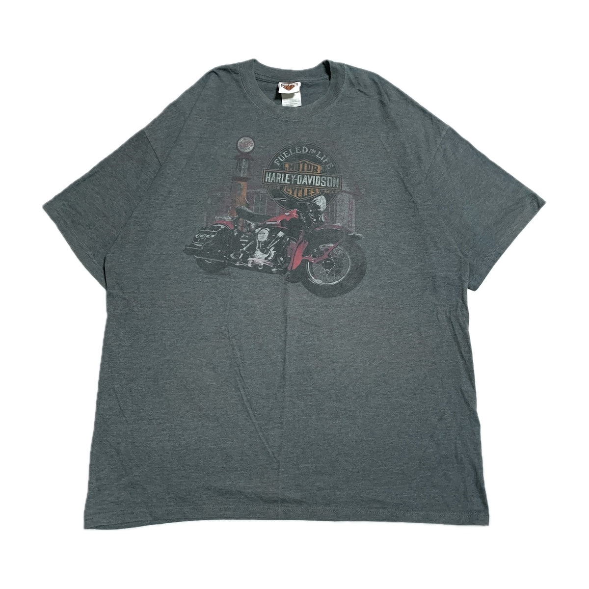 ハーレーダビッドソン Harley-Davidson Tシャツ ヘインズ グレー メンズXXL