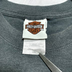 ハーレーダビッドソン Harley-Davidson Tシャツ ヘインズ グレー メンズXXL