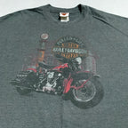 ハーレーダビッドソン Harley-Davidson Tシャツ ヘインズ グレー メンズXXL