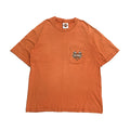 ハーレーダビッドソン Harley-Davidson Tシャツ USA製 ヘインズ オレンジ メンズM