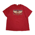 ハーレーダビッドソン Harley-Davidson Tシャツ ヘインズ ワインレッド メンズL