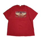 ハーレーダビッドソン Harley-Davidson Tシャツ ヘインズ ワインレッド メンズL