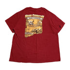 ハーレーダビッドソン Harley-Davidson Tシャツ ヘインズ ワインレッド メンズL