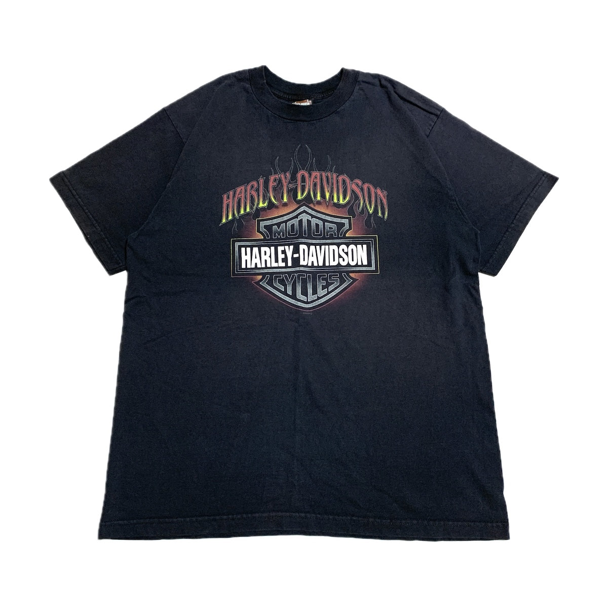 ハーレーダビッドソン Harley-Davidson Tシャツ USA製 ブラック メンズL