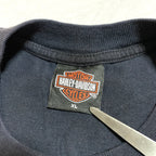 ハーレーダビッドソン Harley-Davidson Tシャツ USA製 ブラック メンズL