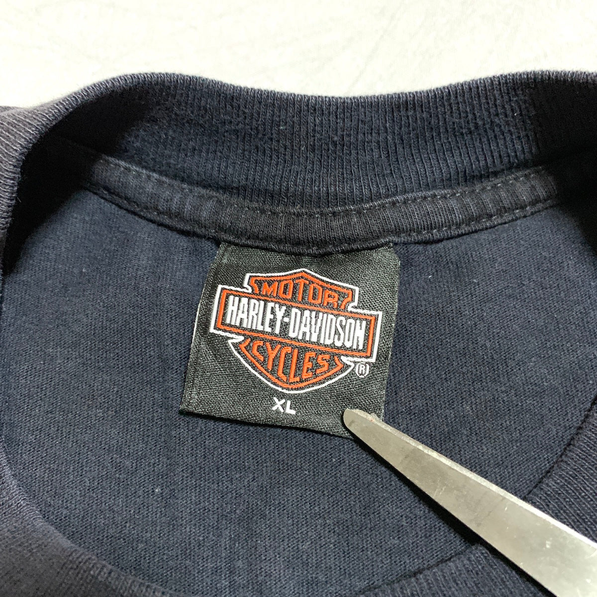 ハーレーダビッドソン Harley-Davidson Tシャツ USA製 ブラック メンズL
