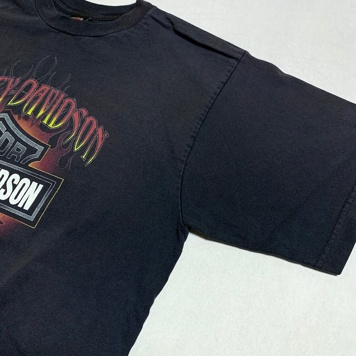 ハーレーダビッドソン Harley-Davidson Tシャツ USA製 ブラック メンズL