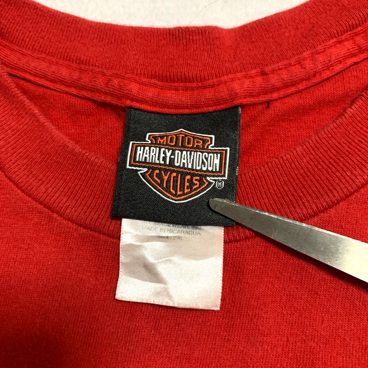 ハーレーダビッドソン Harley-Davidson Tシャツ レッド カリフォルニア メンズXXL