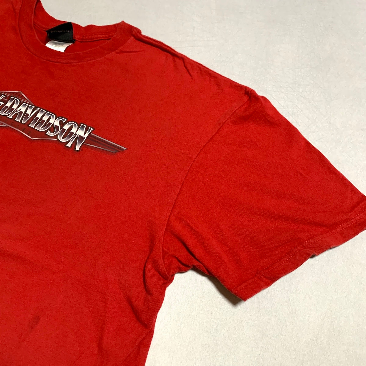 ハーレーダビッドソン Harley-Davidson Tシャツ レッド カリフォルニア メンズXXL