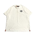 ハーレーダビッドソン Harley-Davidson ポロシャツ ホワイト メンズ3XL
