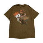 ハーレーダビッドソン Harley-Davidson Tシャツ ヘインズ ネバダ ブラウン メンズL
