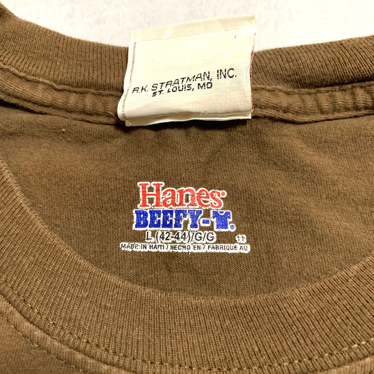 ハーレーダビッドソン Harley-Davidson Tシャツ ヘインズ ネバダ ブラウン メンズL