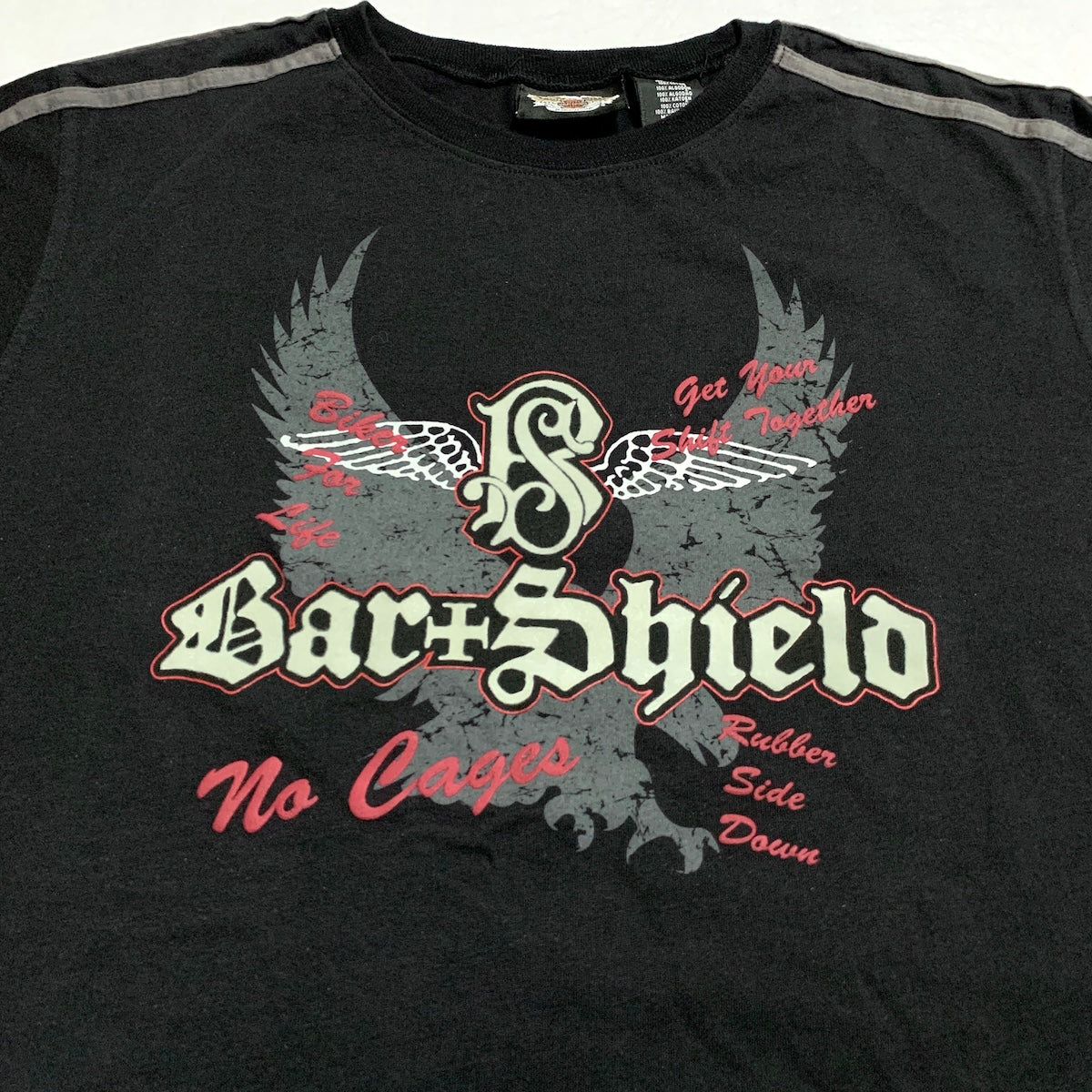 ハーレーダビッドソン Harley-Davidson Tシャツ USA製 ブラック メンズL