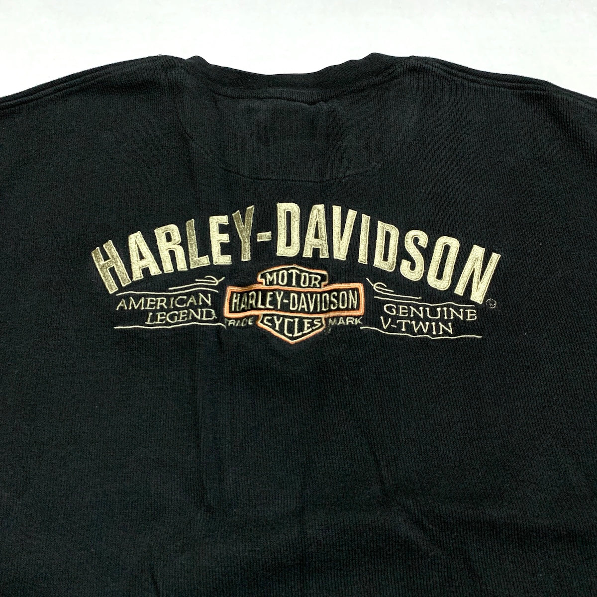 ハーレーダビッドソン Harley-Davidson ロンT サーマル ヘンリーネック