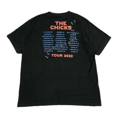 ザ・チックス the chicks Tシャツ 2022 ライブT ブラック メンズXL