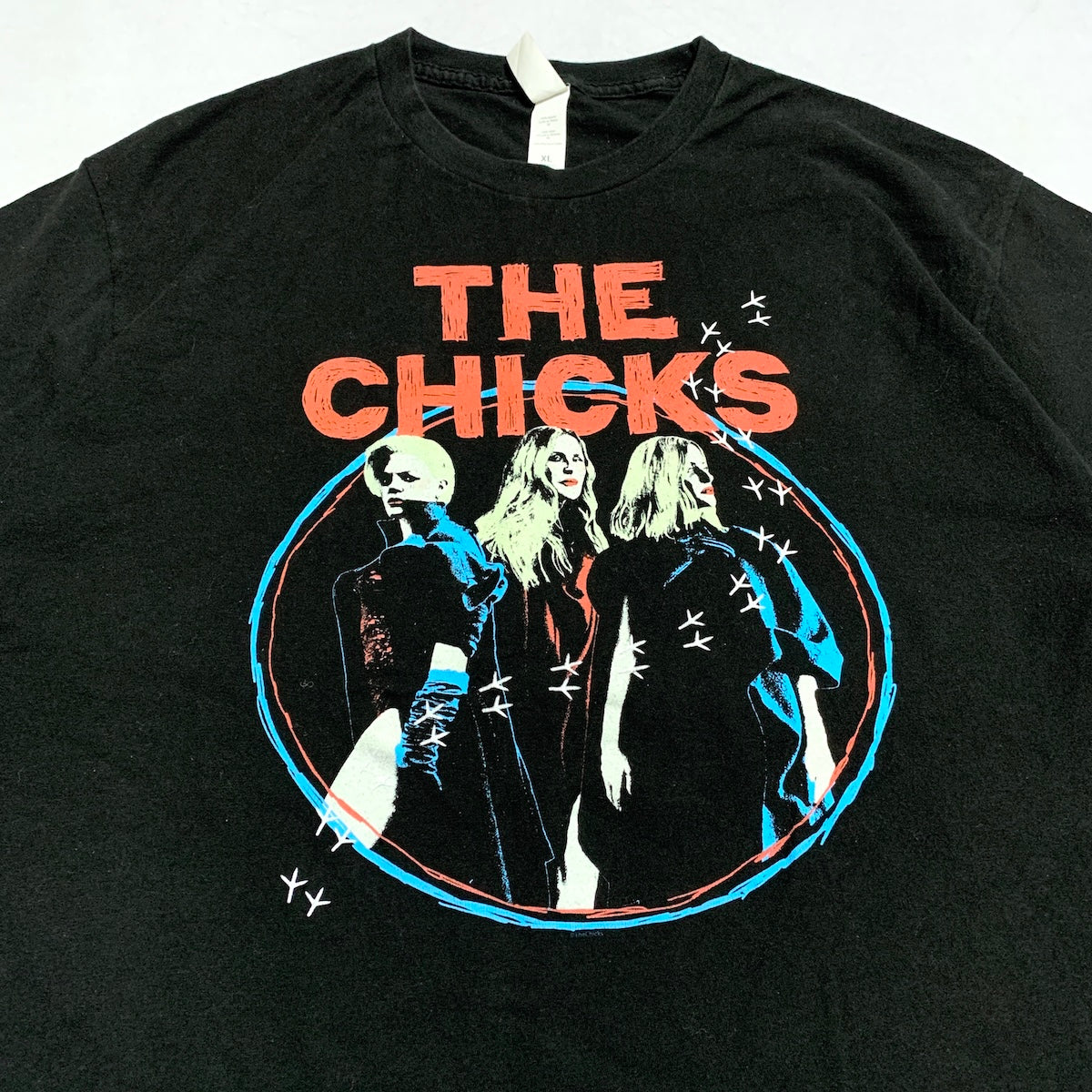 ザ・チックス the chicks Tシャツ 2022 ライブT ブラック メンズXL