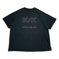 エーシー・ディーシー ACDC Tシャツ 2016 ブラックインブラック メンズ3XL相当