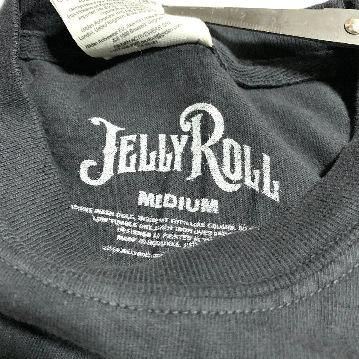 ジェリー・ロール jelly roll Tシャツ 2024 beautifully broken ブラック メンズM