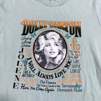 ドリー・パートン dolly parton Tシャツ スカイブルー メンズM
