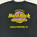 ハードロックカフェ  Hard Rock CAFE Tシャツ セミノール ブラック メンズL