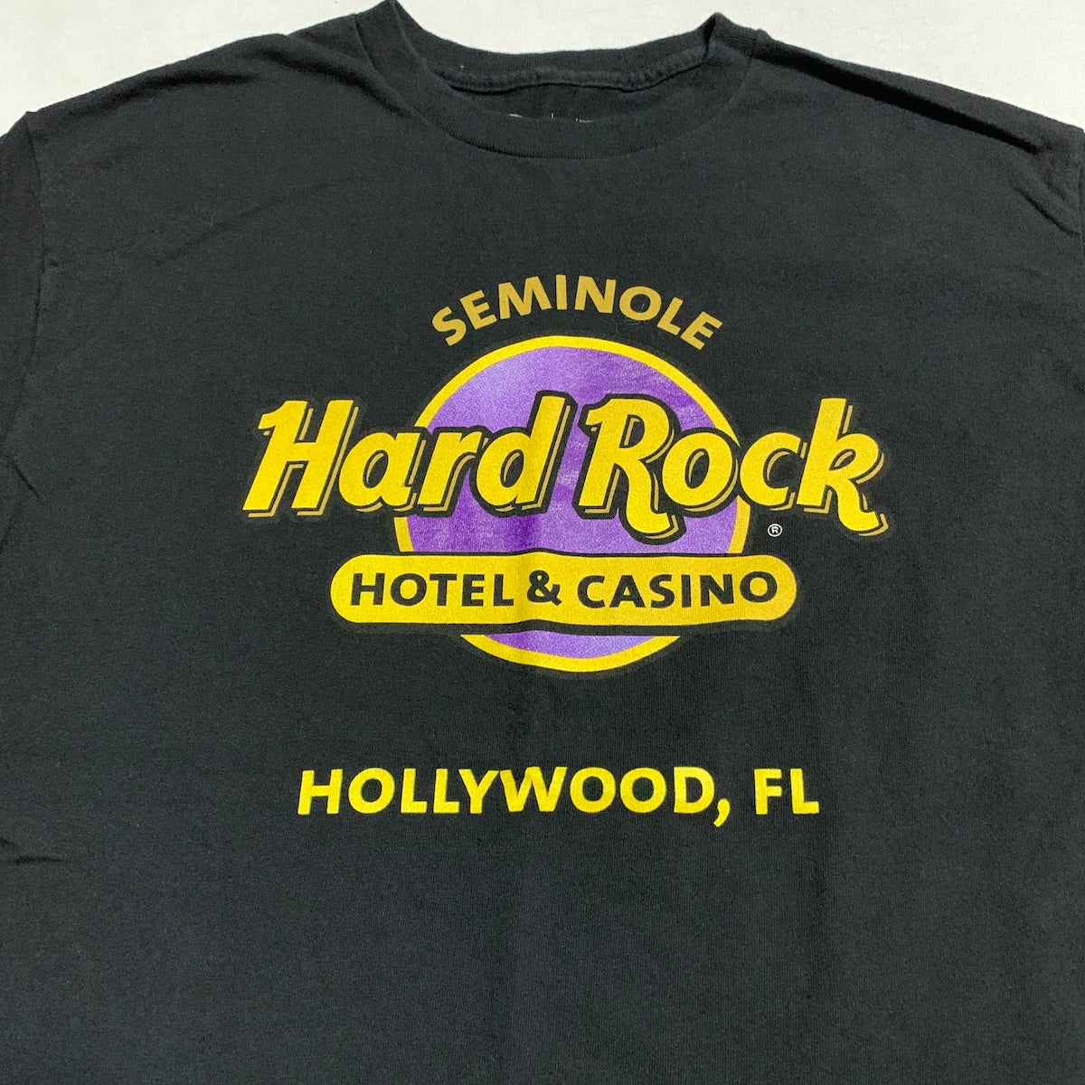 ハードロックカフェ  Hard Rock CAFE Tシャツ セミノール ブラック メンズL