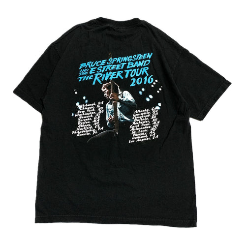 ブルース・スプリングスティーン bruce springsteen Tシャツ 2016 ブラック メンズL