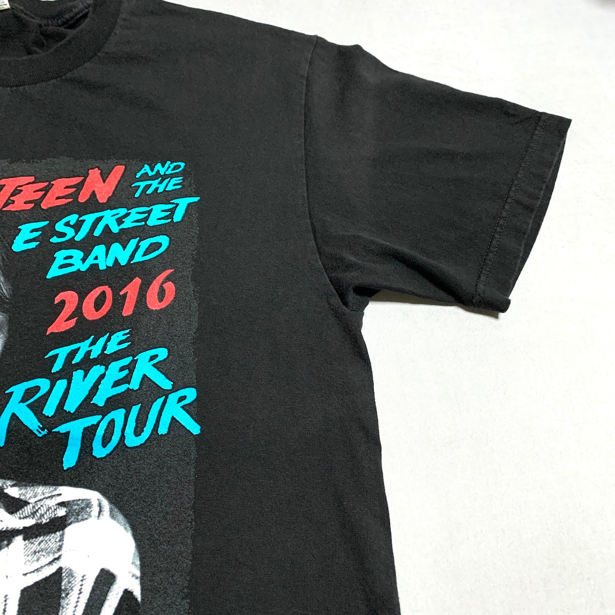 ブルース・スプリングスティーン bruce springsteen Tシャツ 2016 ブラック メンズL