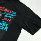 ブルース・スプリングスティーン bruce springsteen Tシャツ 2016 ブラック メンズL