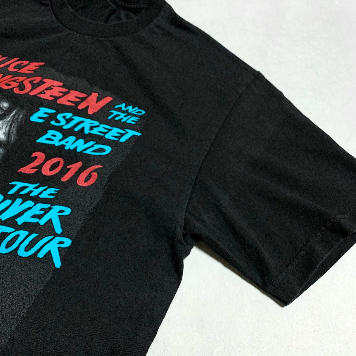 ブルース・スプリングスティーン bruce springsteen Tシャツ 2016 ブラック メンズL