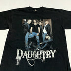 ドートリー Daughtry Tシャツ 2010 ブラック メンズM相当
