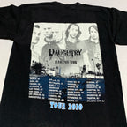 ドートリー Daughtry Tシャツ 2010 ブラック メンズM相当