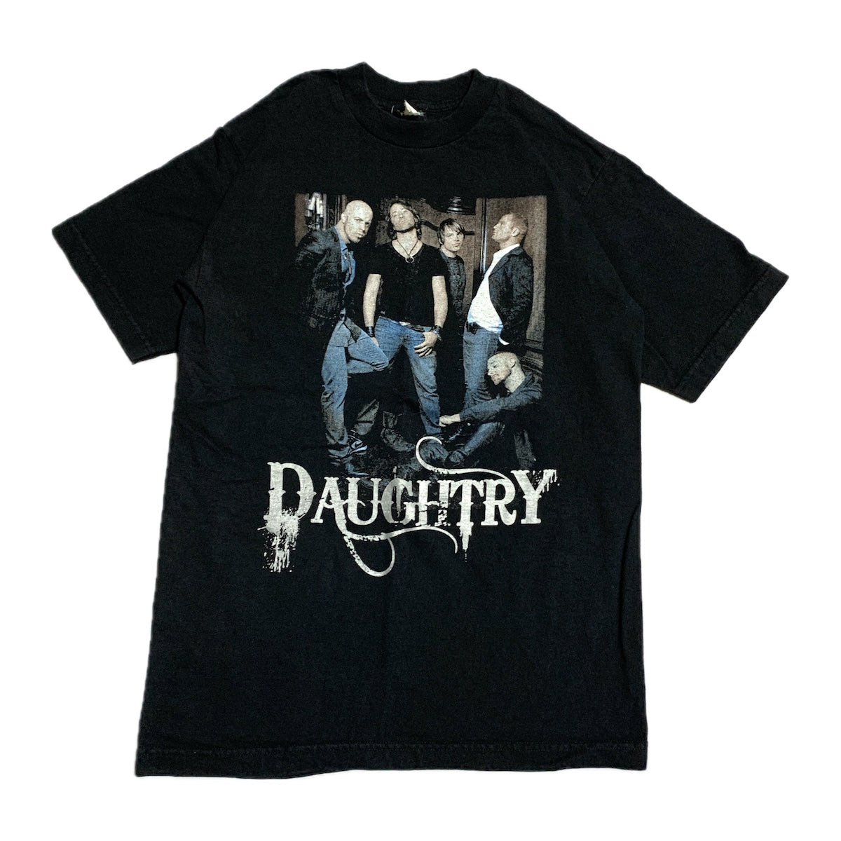 ドートリー Daughtry Tシャツ 2010 ブラック メンズM相当