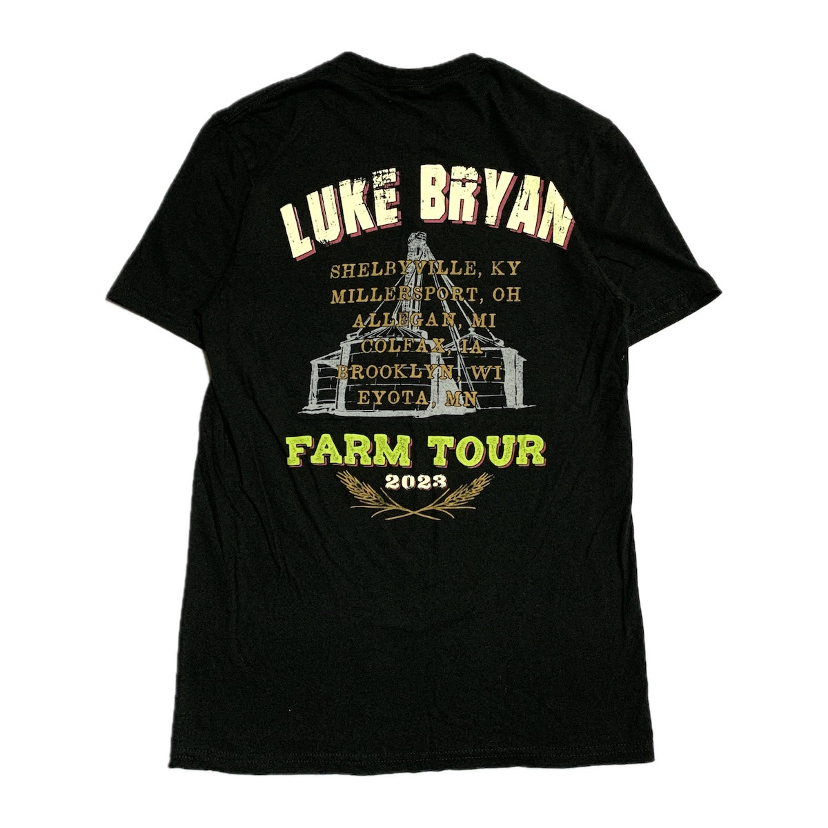 ルーク・ブライアン Luke Bryan Tシャツ ブラック メンズS