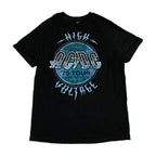 エーシー・ディーシー ACDC Tシャツ ハイヴォルテージ ブラック メンズM