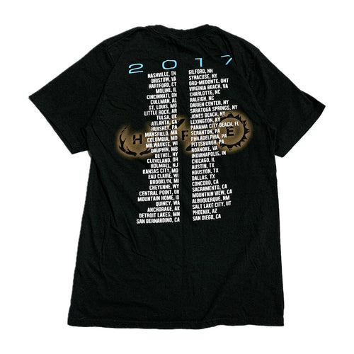 ルーク・ブライアン Luke Bryan Tシャツ 2017 ブラック メンズS